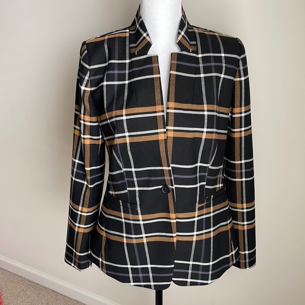 LOFT Plaid Blazer